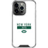 NFL New York Jets White Performance Series iPhone 16 Pro Clear Case