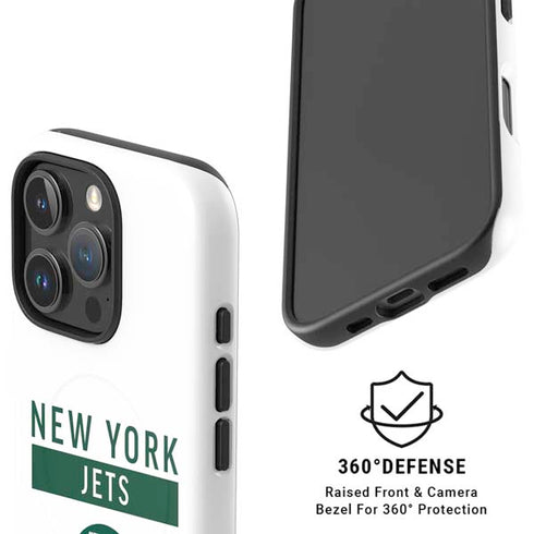 NFL New York Jets White Performance Series iPhone 16 Pro Max Magsafe Impact Case