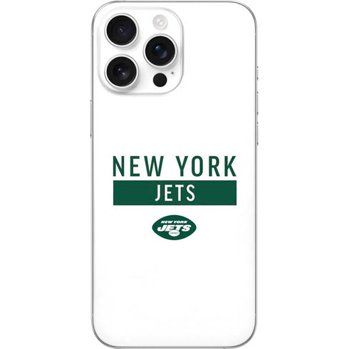 NFL New York Jets White Performance Series iPhone 16 Pro Max Skin