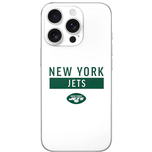 NFL New York Jets White Performance Series iPhone 16 Pro Skin