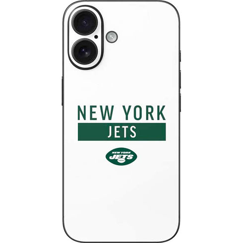 NFL New York Jets White Performance Series iPhone 16 Skin