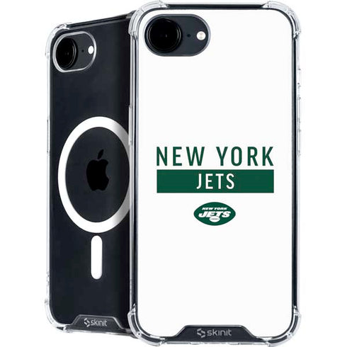 NFL New York Jets White Performance Series iPhone 16e MagSafe Case