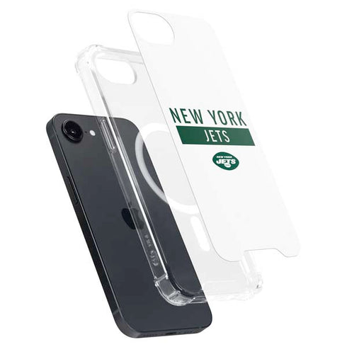 NFL New York Jets White Performance Series iPhone 16e MagSafe Case