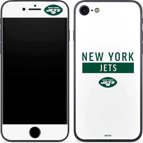 NFL New York Jets White Performance Series iPhone 8 Skin
