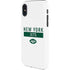 NFL New York Jets White Performance Series iPhone XS Pro Case