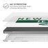 NFL New York Jets White Performance Series MacBook Pro 14in (2021-24) Case plus Skin