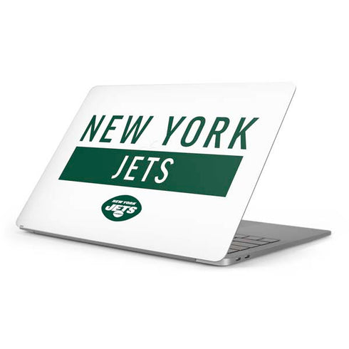 NFL New York Jets White Performance Series Apple MacBook Pro 16-inch Skin
