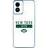 NFL New York Jets White Performance Series Moto G Play 4G (2024) Skin