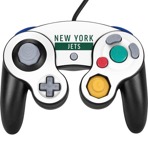 NFL New York Jets White Performance Series Nintendo Skins