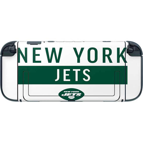 NFL New York Jets White Performance Series Nintendo Switch 2 (2025) with Joy-Con Skin