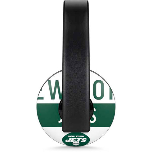 NFL New York Jets White Performance Series PlayStation 4 Gold Wireless Headset Skin