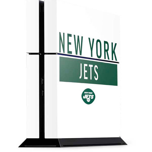NFL New York Jets White Performance Series PlayStation PS4 Skins