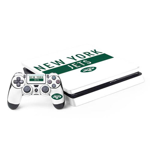 NFL New York Jets White Performance Series PlayStation PS4 Skins
