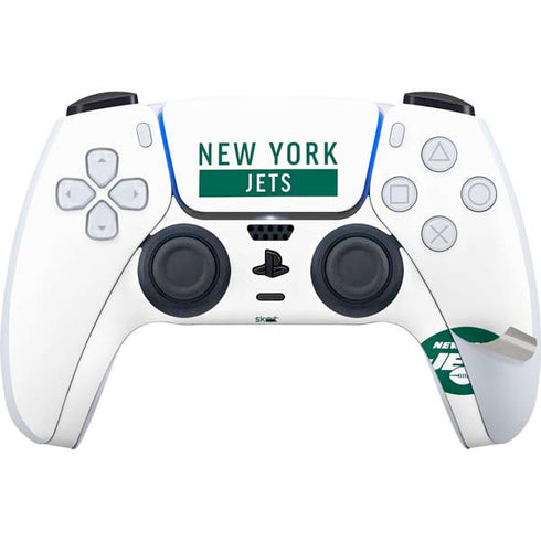 NFL New York Jets White Performance Series PS5 Pro Bundle Skin