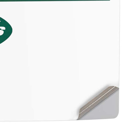 NFL New York Jets White Performance Series PS5 Pro Disk Console Skin
