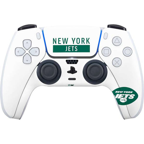 NFL New York Jets White Performance Series PlayStation PS5 Skins