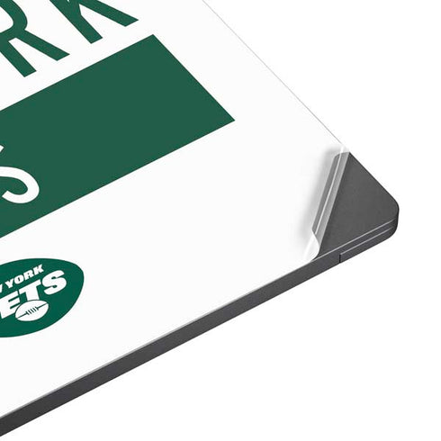 NFL New York Jets White Performance Series Surface Laptop 7 13.8in Skin