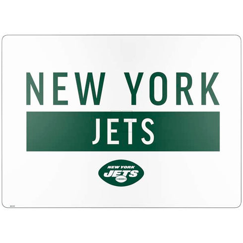 NFL New York Jets White Performance Series Surface Laptop 7 15in Skin