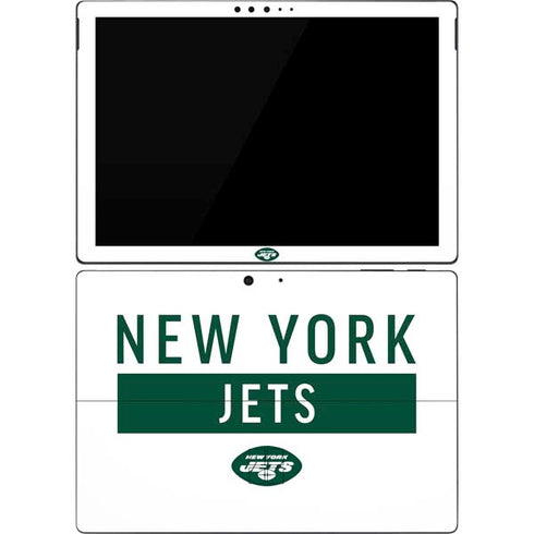 NFL New York Jets White Performance Series Surface Pro 7 Skin