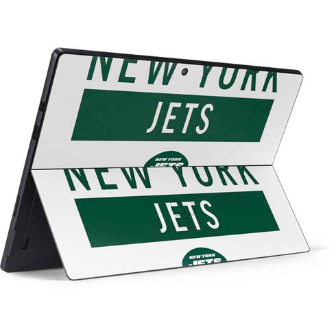 NFL New York Jets White Performance Series Surface Pro 7 Skin