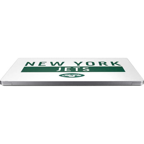NFL New York Jets White Performance Series Laptop Skins