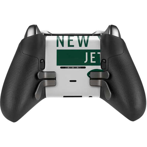 NFL New York Jets White Performance Series Xbox Elite Wireless Controller Series 2 Skin