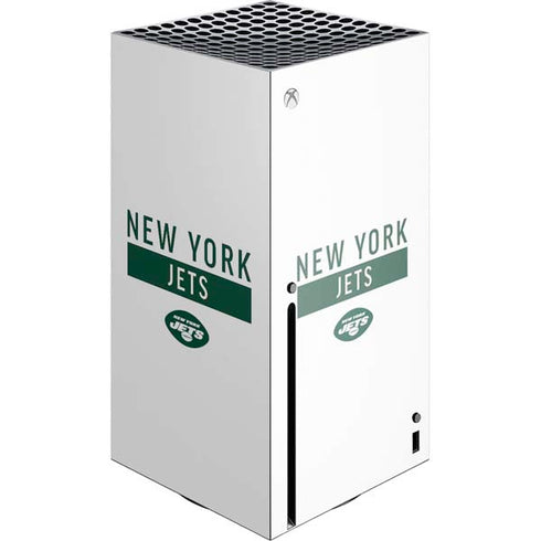 NFL New York Jets White Performance Series Xbox Series X Skins