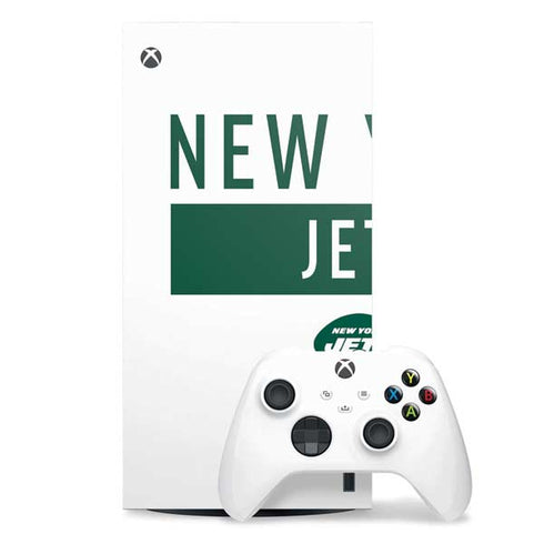 NFL New York Jets White Performance Series Xbox Series X Skins