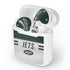 NFL New York Jets White Striped Apple AirPods Skin