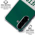 NFL New York Jets White Striped Galaxy A36 5G Clear Case