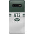 NFL New York Jets White Striped Galaxy S10 Plus Skin