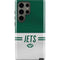 NFL New York Jets White Striped Galaxy S23 Ultra Pro Case