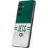 NFL New York Jets White Striped Galaxy S25 Plus Skin