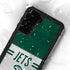 NFL New York Jets White Striped Galaxy S24 Plus Waterproof Case