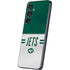 NFL New York Jets White Striped Galaxy S25 Skin
