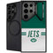 NFL New York Jets White Striped Galaxy S25 Ultra Kickstand Case