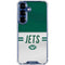 NFL New York Jets White Striped Galaxy S25 Plus Clear Case