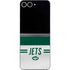 NFL New York Jets White Striped Galaxy Z Flip6 Skin