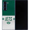 NFL New York Jets White Striped Galaxy Z Fold6 Skin