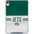 NFL New York Jets White Striped iPad 11th Gen (2025) Clear Case