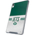 NFL New York Jets White Striped iPad 11th Gen (2025) Clear Case