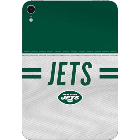 NFL New York Jets White Striped Apple iPad Mini Skin
