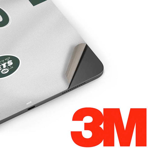 NFL New York Jets White Striped Apple iPad Pro Skin