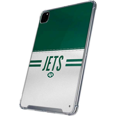 NFL New York Jets White Striped iPad Cases