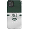 NFL New York Jets White Striped iPhone 11 Impact Case