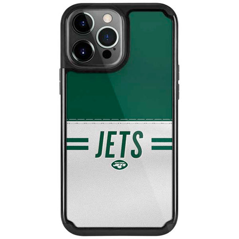 NFL New York Jets White Striped iPhone Cases