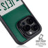 NFL New York Jets White Striped iPhone 14 Pro Kickstand Case