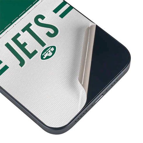 NFL New York Jets White Striped iPhone Skins