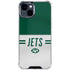 NFL New York Jets White Striped iPhone 15 Clear Case