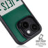 NFL New York Jets White Striped iPhone 15 Kickstand Case